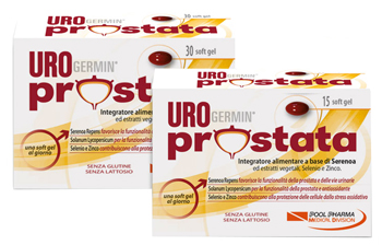 UROGERMIN PROSTATA 30 + 15 SOFTGEL - Farmacia Mastrangelo 