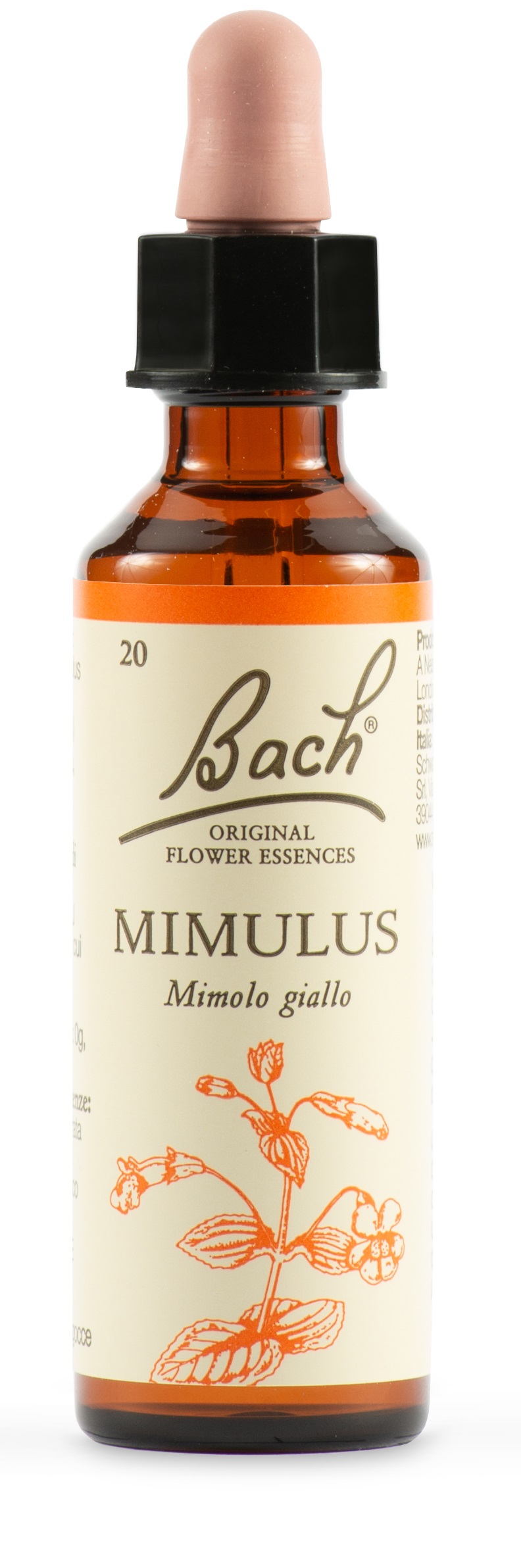 MIMULUS BACH ORIG 20 ML - Farmacia Mastrangelo 