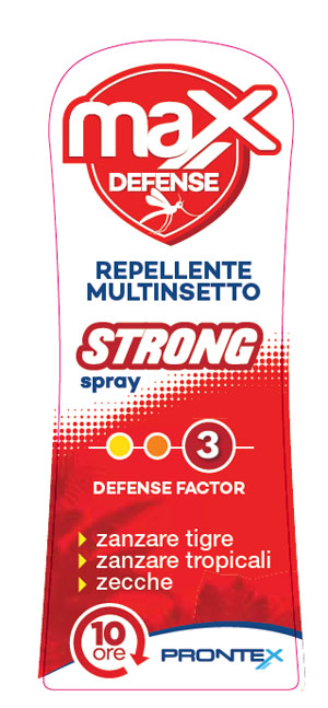 PRONTEX MAX DEFENSE SPRAY STRONG - Farmacia Mastrangelo 