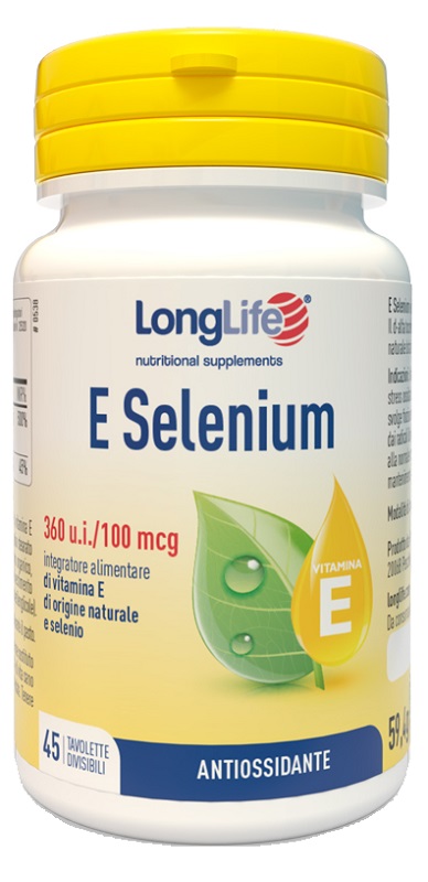 LONGLIFE E SELENIUM 45 TAVOLETTE - Farmacia Mastrangelo 