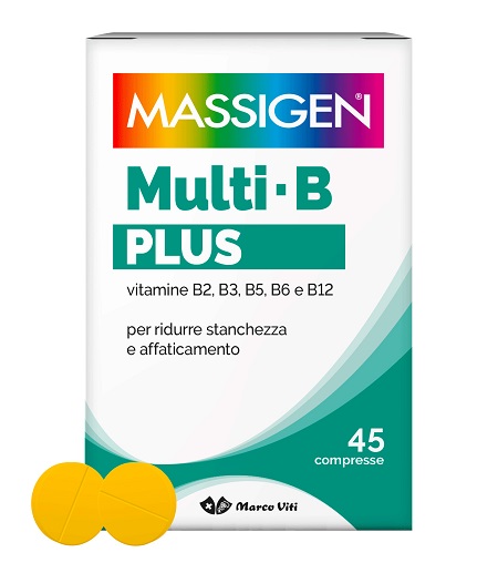 MASSIGEN MULTI B PLUS 45 COMPRESSE RIVESTITE - Farmacia Mastrangelo 