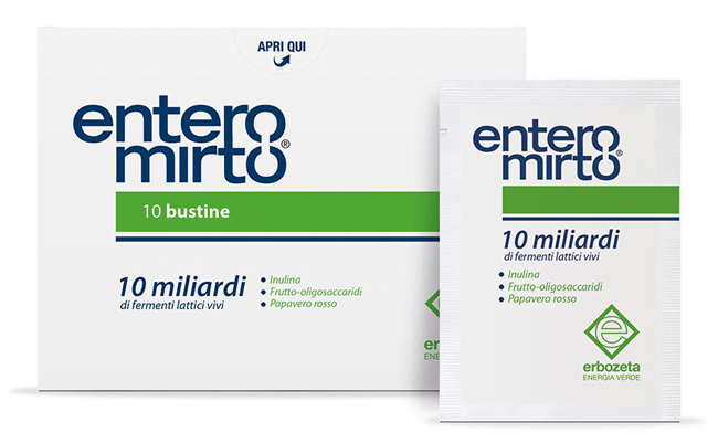 ENTERO MIRTO 10 BUSTINE - Farmacia Mastrangelo 