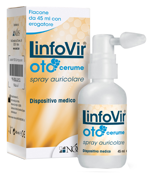 LINFOVIR OTO CERUME SPRAY AURICOLARE 45 ML - Farmacia Mastrangelo 