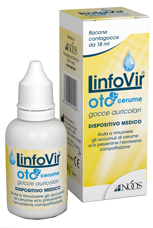 LINFOVIR OTO CERUME GOCCE AURICOLARI 18 ML - Farmacia Mastrangelo 