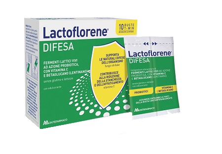 LACTOFLORENE DIFESA 10 BUSTE TWIN - Farmacia Mastrangelo 