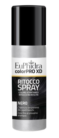 EUPHIDRA COLORPRO XD TINTURA RITOCCO SPRAY CAPELLI NERO 75 ML - Farmacia Mastrangelo 