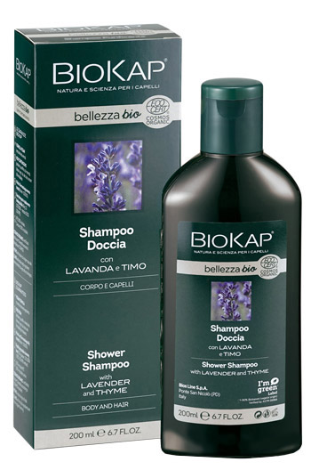 BIOKAP BELLEZZA BIO SHAMPOO DOCCIA COSMOS ECOCERT 200 ML BIOSLINE - Farmacia Mastrangelo 
