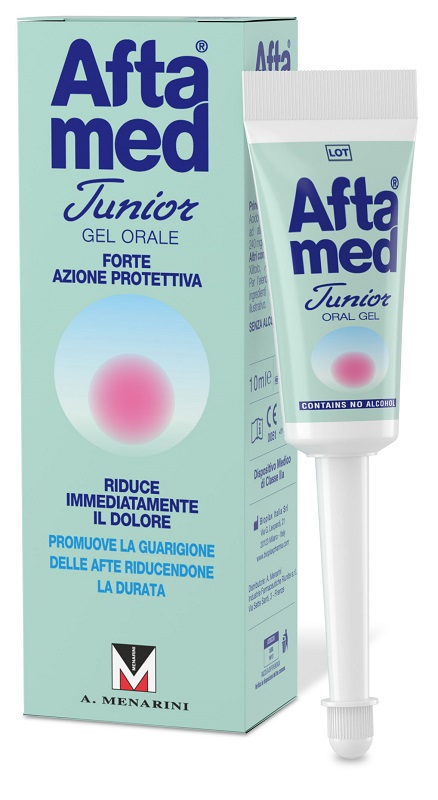 GEL AFTAMED JUNIOR ACIDO IALURONICO 10 ML - Farmacia Mastrangelo 