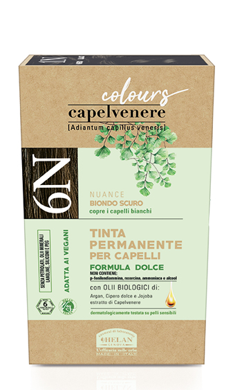 CAPELVENERE COLOURS TINTA CAPELLI 6N BIONDO SCURO - Farmacia Mastrangelo 