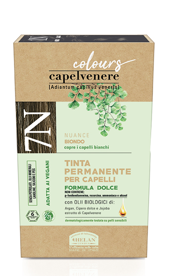 CAPELVENERE COLOURS TINTA CAPELLI 7N BIONDO - Farmacia Mastrangelo 