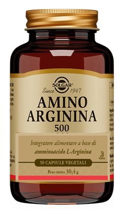 AMINO ARGININA 500 50 CAPSULE VEGETALI - Farmacia Mastrangelo 