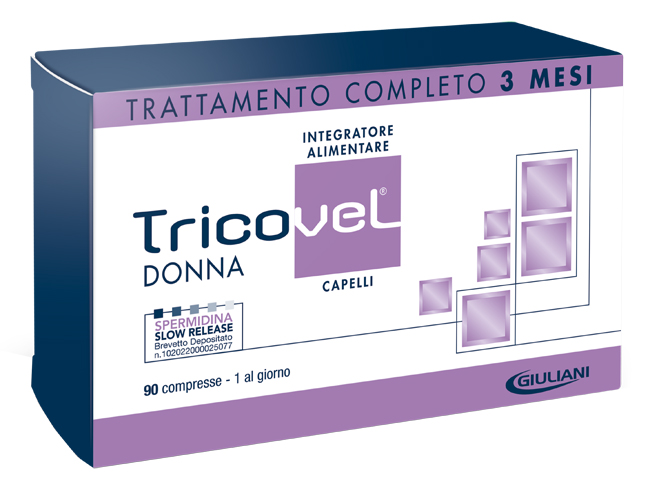 TRICOVEL DONNA 90 COMPRESSE - Farmacia Mastrangelo 