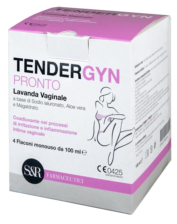 TENDERGYN PRONTO LAVANDA VAGINALE A BASE DI SODIO IALURONATO ALOE VERA E MAGARLDRATO 4X100 ML - Farmacia Mastrangelo 
