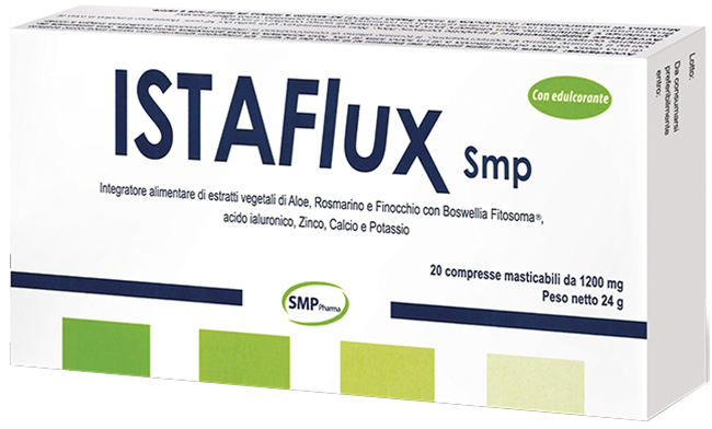ISTAFLUX SMP 20 COMPRESSE MASTICABILI - Farmacia Mastrangelo 