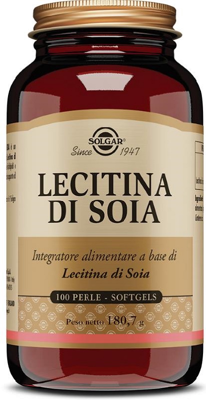 LECITINA SOIA 100 PERLE - Farmacia Mastrangelo 
