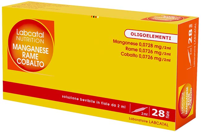 LABCATAL NUTRITION MANGANESE RAME E COBALTO 28 FIALE - Farmacia Mastrangelo 