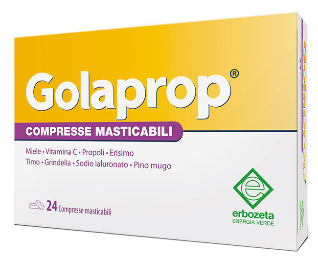 GOLAPROP 24 COMPRESSE MASTICABILI - Farmacia Mastrangelo 
