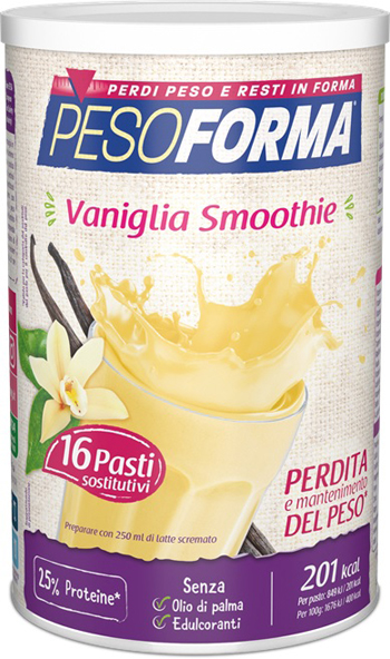 PESOFORMA VANIGLIA SMOOTHIE 436 G - Farmacia Mastrangelo 