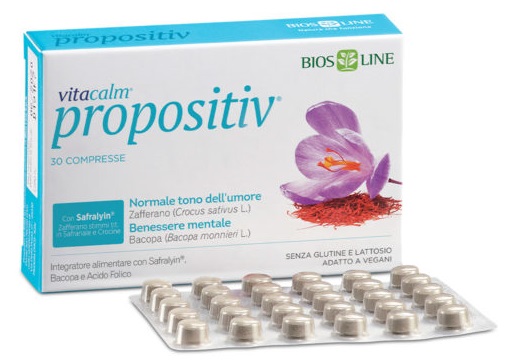 VITACALM PROPOSITIV 30 COMPRESSE - Farmacia Mastrangelo 