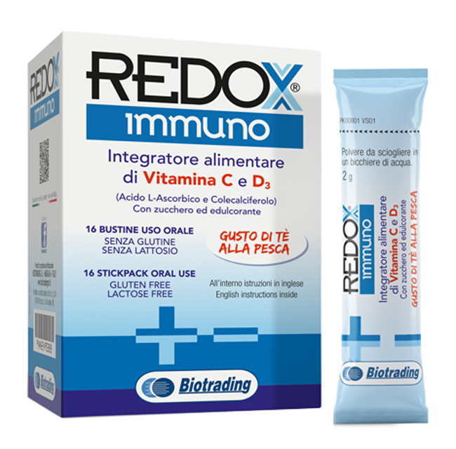 REDOX IMMUNO 16 STICK - Farmacia Mastrangelo 