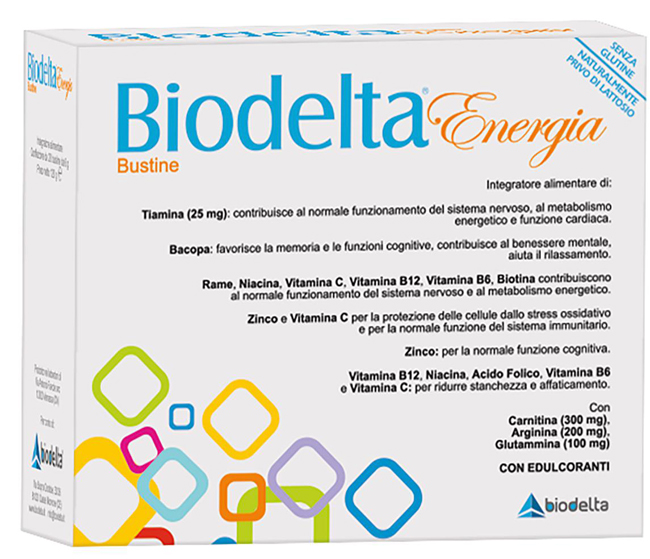 BIODELTA ENERGIA 20 BUSTINE - Farmacia Mastrangelo 