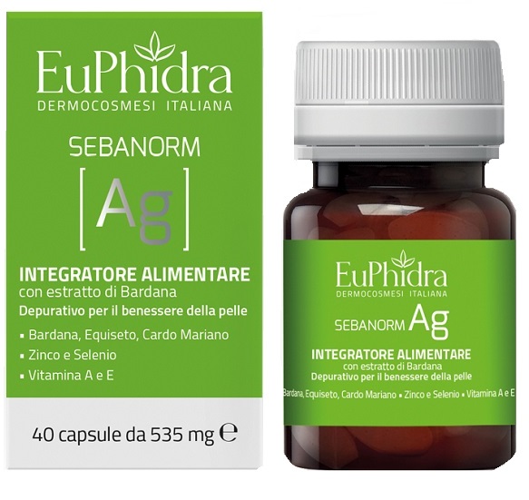 EUPHIDRA SEBANORM AG 40 CAPSULE - Farmacia Mastrangelo 
