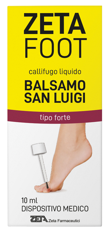 ZETAFOOT CALLIFUGO LIQUIDO BALSAMO SAN LUIGI 10 ML - Farmacia Mastrangelo 