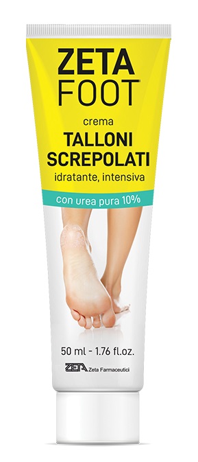 ZETAFOOT CREMA TALLONI SCREPOLATI 50 ML - Farmacia Mastrangelo 