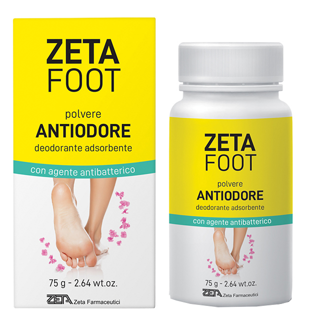 ZETAFOOT POLVERE ANTIODORE 75 G - Farmacia Mastrangelo 