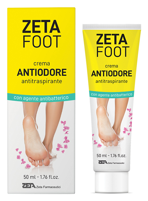 ZETAFOOT CREMA ANTIODORE 50 ML - Farmacia Mastrangelo 