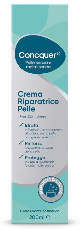 CONCQUER CREMA RIPARATRICE PELLE 200 ML - Farmacia Mastrangelo 