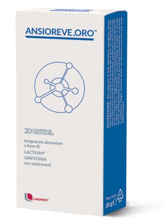 ANSIOREVE ORO 20 COMPRESSE - Farmacia Mastrangelo 