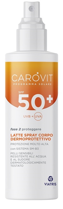 CAROVIT PROGRAMMA SOLARE LATTE CORPO SPF50+ 200 ML - Farmacia Mastrangelo 