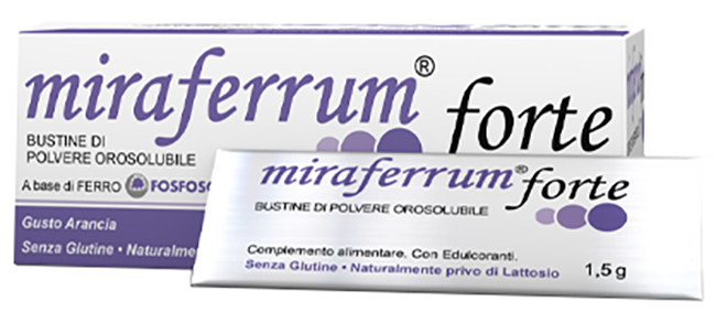 MIRAFERRUM FORTE 20 BUSTINE DA 1,5 G - Farmacia Mastrangelo 