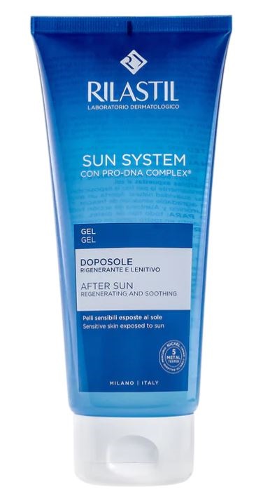 RILASTIL SUN SYSTEM GEL DOPOSOLE 200 ML - Farmacia Mastrangelo 