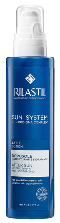 RILASTIL SUN SYSTEM LATTE DOPOSOLE 200 ML - Farmacia Mastrangelo 