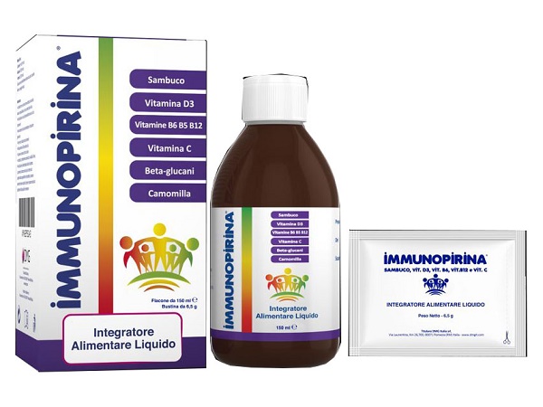 IMMUNOPIRINA 150 ML + BUSTINA DA 6,5 G - Farmacia Mastrangelo 