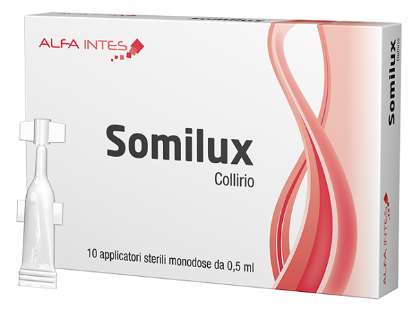 SOMILUX COLLIRIO 10 APPLICATORI STERILI MONODOSE DA 0,5 ML - Farmacia Mastrangelo 