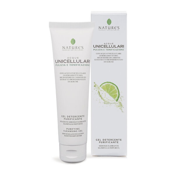 ACQUE UNICELLULARI GEL DETERGENTE PURIFICANTE 150 ML NATURE'S - Farmacia Mastrangelo 