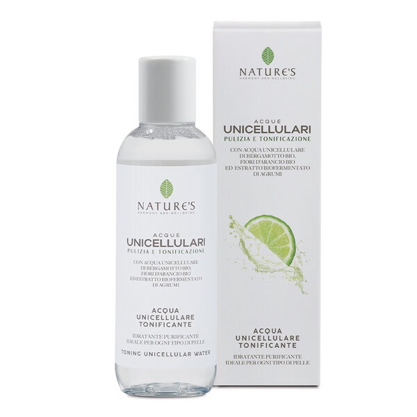 ACQUE UNICELLULARI ACQUA UNICELLULARE TONIFICANTE 200 ML NATURE'S - Farmacia Mastrangelo 