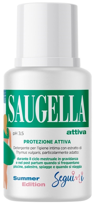 SAUGELLA ATTIVA PH 3,5 PROTEZIONE ATTIVA DETERGENTE IGIENE INTIMA 100 ML - Farmacia Mastrangelo 