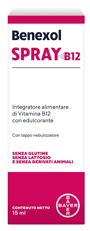 BENEXOL SPRAY B12 15 ML - Farmacia Mastrangelo 