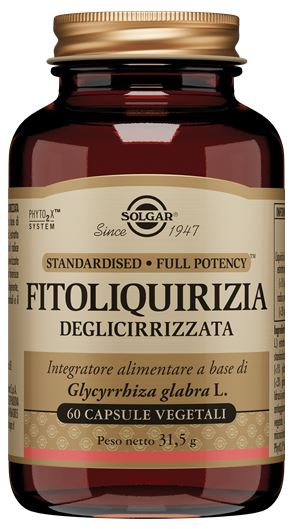 FITOLIQUIRIZIA DEGLICIRIZZATA 60 CAPSULE VEGETALI - Farmacia Mastrangelo 