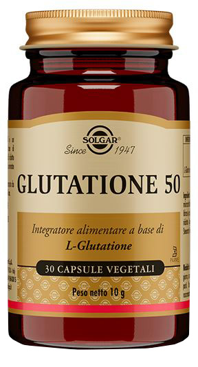 GLUTATIONE 50 30 CAPSULE VEGETALI - Farmacia Mastrangelo 