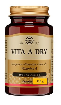 VITA A DRY 100 TAVOLETTE - Farmacia Mastrangelo 