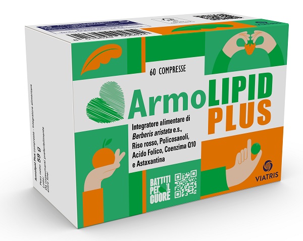 ARMOLIPID PLUS 60 COMPRESSE EDIZIONE LIMITATA BATTITI PER IL CUORE 2024 - Farmacia Mastrangelo 