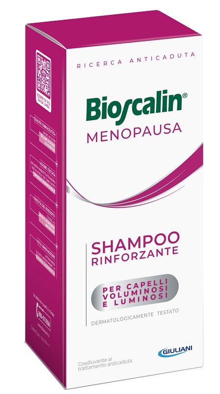 BIOSCALIN MENOPAUSA SHAMPOO RINFORZANTE 200 ML - Farmacia Mastrangelo 