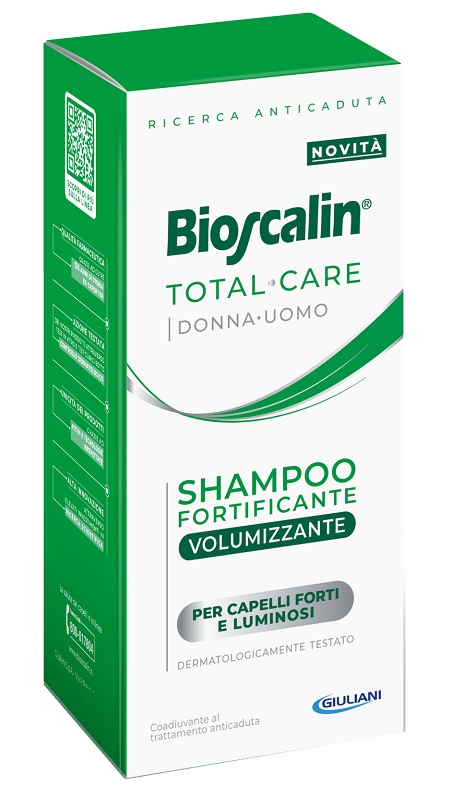 BIOSCALIN TOTAL CARE SHAMPOO FORTIFICANTE VOLUMIZZANTE 200 ML - Farmacia Mastrangelo 