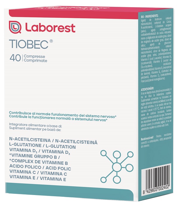 TIOBEC 40 COMPRESSE - Farmacia Mastrangelo 