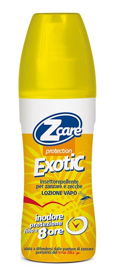Z CARE PROTECTION EXOTIC VAPO LOZIONE NO GAS INODORE 100 ML - Farmacia Mastrangelo 